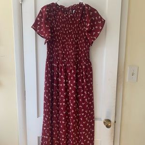 Roolee Polygram maxi dress